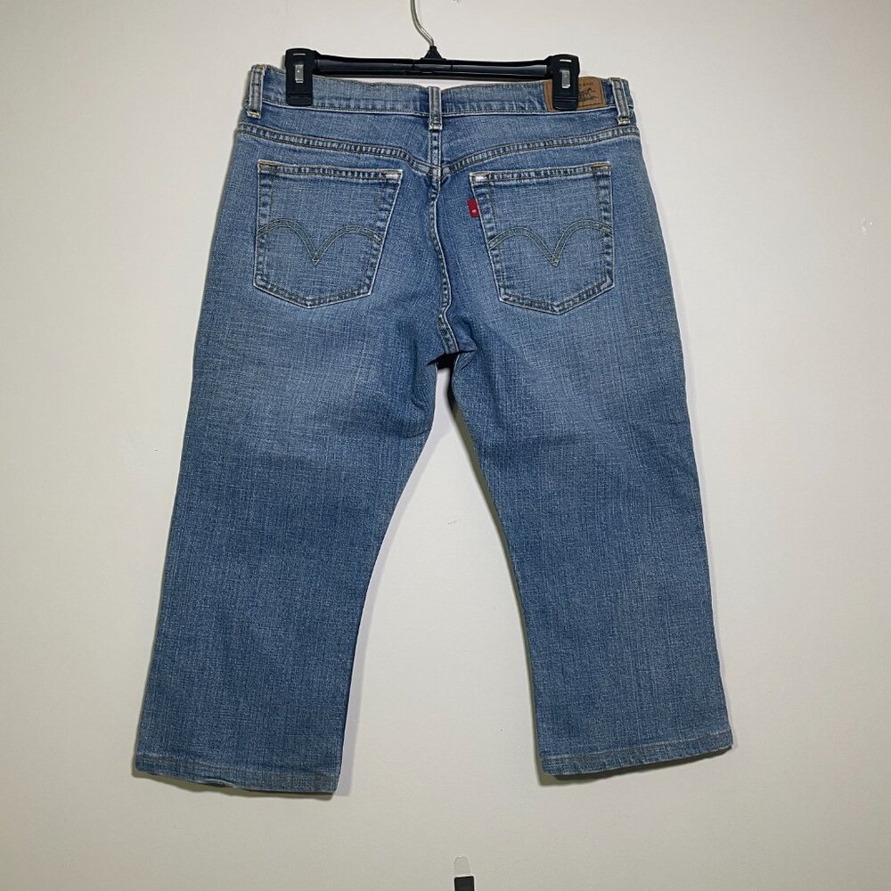 Women's Levi's 8M 515 Bootcut Jean Capris - Picture 7 of 11